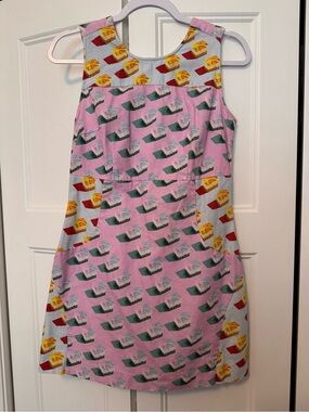 D’zzit Pink Multicolor Printed Mini Dress
